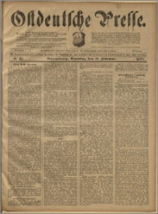 Ostdeutsche Presse. J. 23, 1899, nr 43
