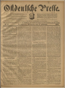 Ostdeutsche Presse. J. 23, 1899, nr 45