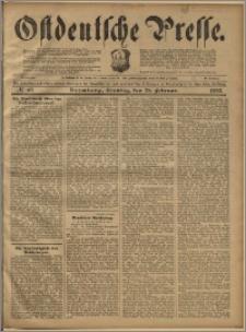 Ostdeutsche Presse. J. 23, 1899, nr 49