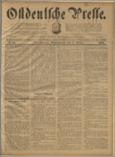 Ostdeutsche Presse. J. 23, 1899, nr 54