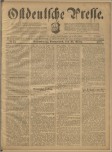 Ostdeutsche Presse. J. 23, 1899, nr 72