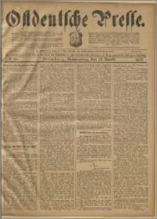 Ostdeutsche Presse. J. 23, 1899, nr 86