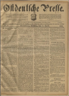 Ostdeutsche Presse. J. 23, 1899, nr 89