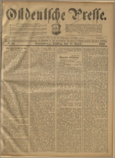 Ostdeutsche Presse. J. 23, 1899, nr 93