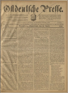 Ostdeutsche Presse. J. 23, 1899, nr 94