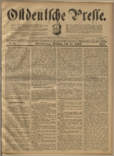 Ostdeutsche Presse. J. 23, 1899, nr 99