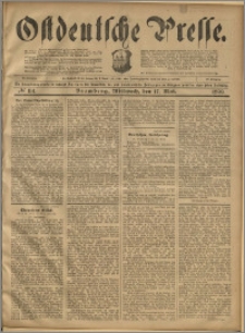 Ostdeutsche Presse. J. 23, 1899, nr 114