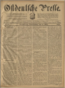 Ostdeutsche Presse. J. 23, 1899, nr 115