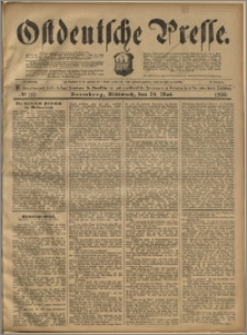Ostdeutsche Presse. J. 23, 1899, nr 119