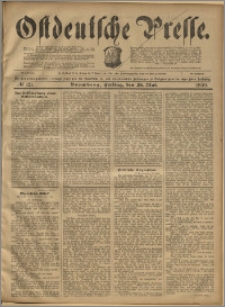 Ostdeutsche Presse. J. 23, 1899, nr 121