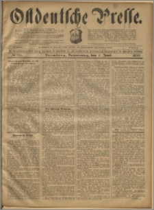 Ostdeutsche Presse. J. 23, 1899, nr 126