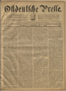 Ostdeutsche Presse. J. 23, 1899, nr 131