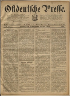 Ostdeutsche Presse. J. 23, 1899, nr 134