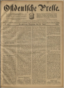 Ostdeutsche Presse. J. 23, 1899, nr 142