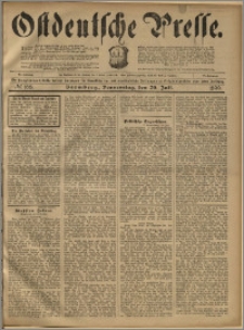 Ostdeutsche Presse. J. 23, 1899, nr 168
