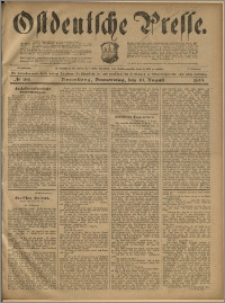 Ostdeutsche Presse. J. 23, 1899, nr 186