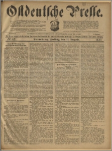 Ostdeutsche Presse. J. 23, 1899, nr 187