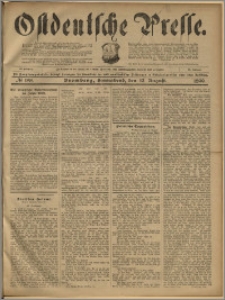 Ostdeutsche Presse. J. 23, 1899, nr 188