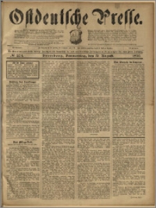 Ostdeutsche Presse. J. 23, 1899, nr 204