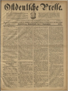 Ostdeutsche Presse. J. 23, 1899, nr 206