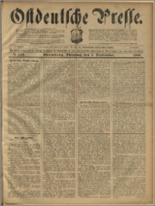 Ostdeutsche Presse. J. 23, 1899, nr 208