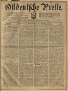 Ostdeutsche Presse. J. 23, 1899, nr 228