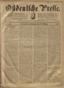 Ostdeutsche Presse. J. 23, 1899, nr 243