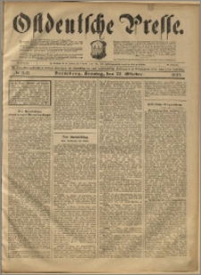 Ostdeutsche Presse. J. 23, 1899, nr 249