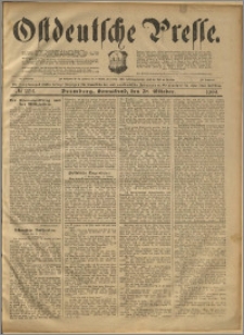 Ostdeutsche Presse. J. 23, 1899, nr 254