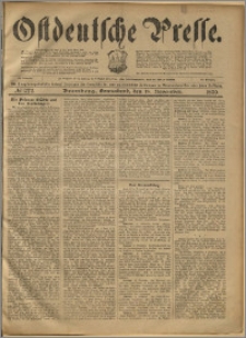 Ostdeutsche Presse. J. 23, 1899, nr 272