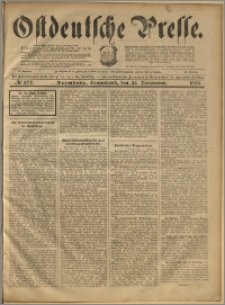 Ostdeutsche Presse. J. 23, 1899, nr 277