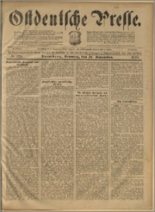 Ostdeutsche Presse. J. 23, 1899, nr 278
