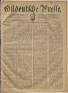 Ostdeutsche Presse. J. 23, 1899, nr 293