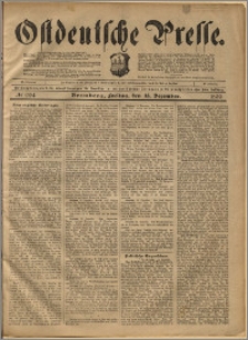 Ostdeutsche Presse. J. 23, 1899, nr 294