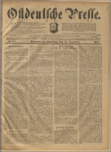 Ostdeutsche Presse. J. 23, 1899, nr 296