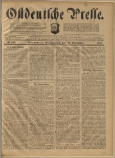 Ostdeutsche Presse. J. 23, 1899, nr 299