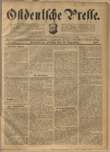 Ostdeutsche Presse. J. 23, 1899, nr 304