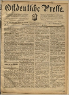 Ostdeutsche Presse. J. 14, 1890, nr 13