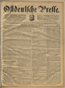 Ostdeutsche Presse. J. 14, 1890, nr 33