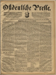 Ostdeutsche Presse. J. 14, 1890, nr 38