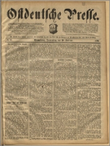 Ostdeutsche Presse. J. 14, 1890, nr 43