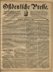 Ostdeutsche Presse. J. 14, 1890, nr 54