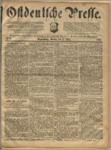 Ostdeutsche Presse. J. 14, 1890, nr 64