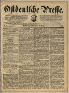 Ostdeutsche Presse. J. 14, 1890, nr 72