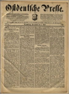 Ostdeutsche Presse. J. 14, 1890, nr 80