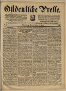 Ostdeutsche Presse. J. 14, 1890, nr 85