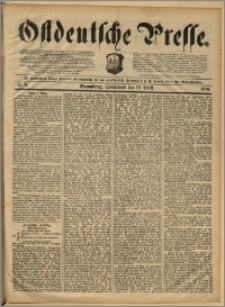 Ostdeutsche Presse. J. 14, 1890, nr 91