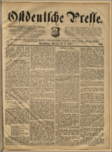 Ostdeutsche Presse. J. 14, 1890, nr 92