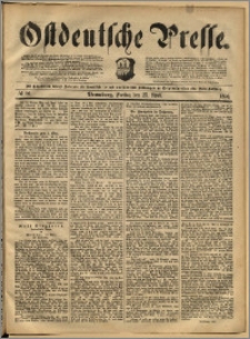 Ostdeutsche Presse. J. 14, 1890, nr 96