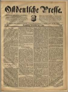 Ostdeutsche Presse. J. 14, 1890, nr 100